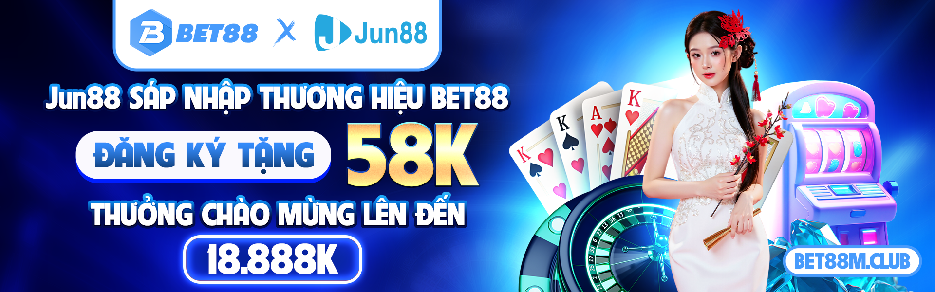 Bet88 thưởng chào mừng thành viên mới - Nạp đầu tặng ngay 100%